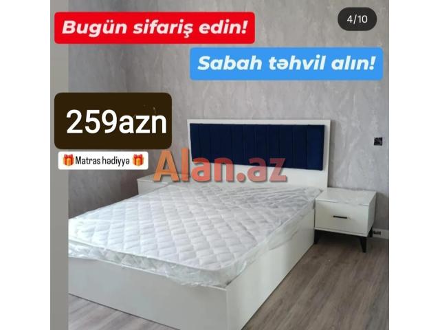 2nəfərlik çarpayı