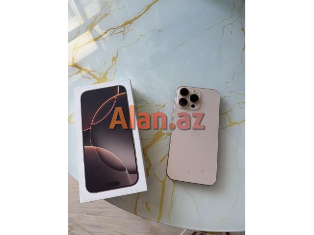 16 pro max desert tıtanıum