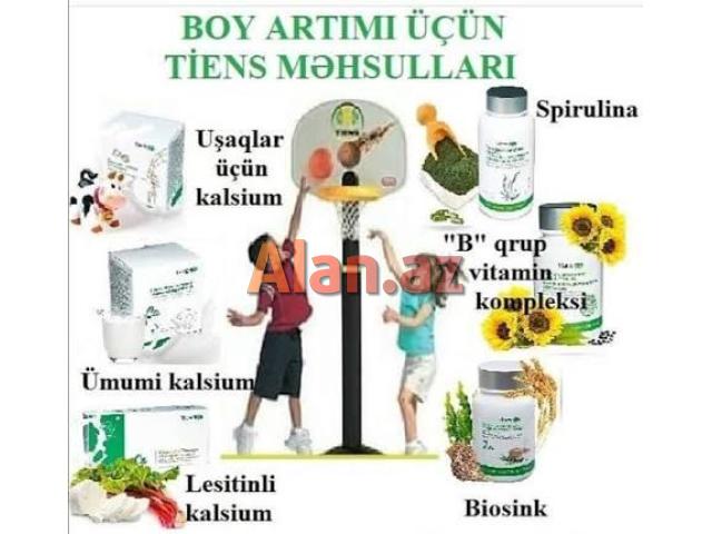Uşaqlar üçün ionlaşdırılmış bio kalsium tozu.