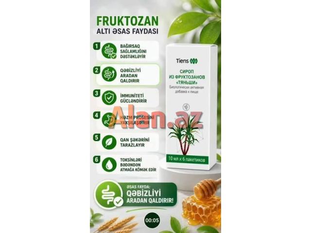 Fruktoza-Həzm Qəbzlik Mədə-Bağırsaq Öd və s