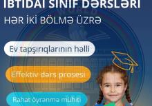 Məktəbəqədər və İbtidai hazırlığı Rus və Azərbaycan bölmələrinə