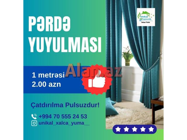 Unikal Təmizlik - Xalça Yuma