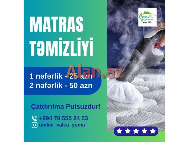 Unikal Təmizlik - Xalça Yuma