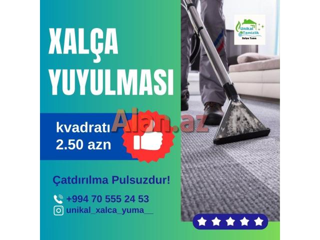 Unikal Təmizlik - Xalça Yuma