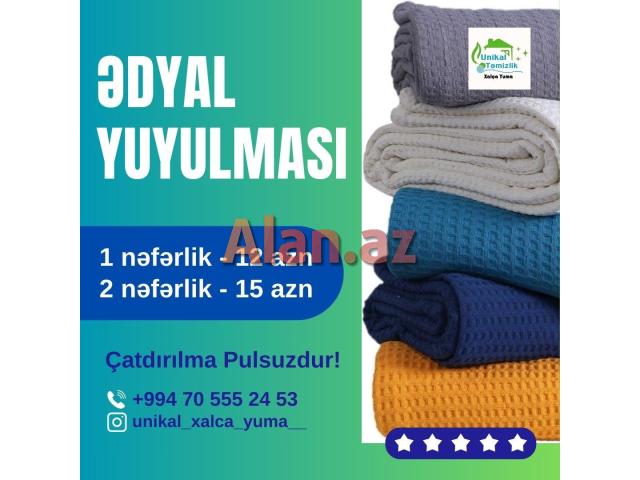 Unikal Təmizlik - Xalça Yuma