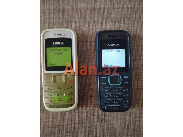 Nokia modell: 1208 əla vəziyyətdə orijinaldir