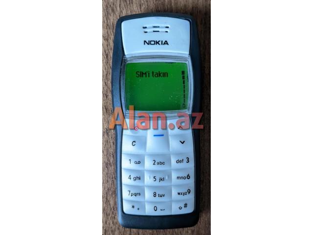 Nokia modell: 1100 əla vəziyyətdə orijinaldir