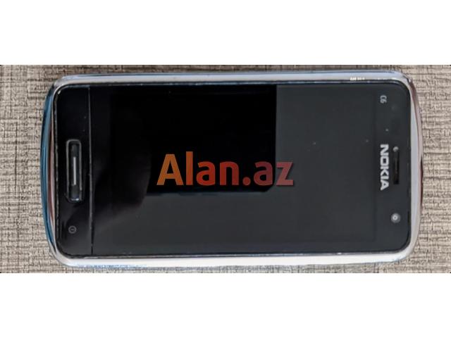 Nokia modell: C6 ehtiyyat hissə işlək ekranı orijinaldir