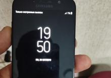 Samsung A5 2017 ekranı ehtiyyat hissə orijinaldir