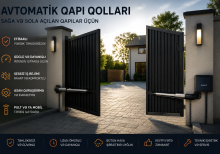 Avtomatik qapi qollari Cane800