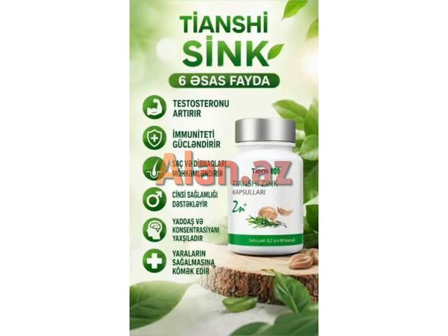 BioSink- Prostat,Göz, Dəri, Cinsi zəiflik, Saç, Dırnaq,Hamilə və s.