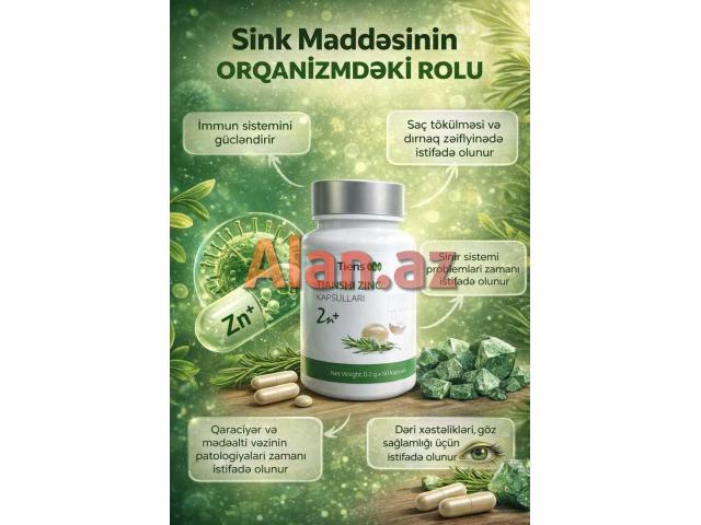 BioSink- Prostat,Göz, Dəri, Cinsi zəiflik, Saç, Dırnaq,Hamilə və s.