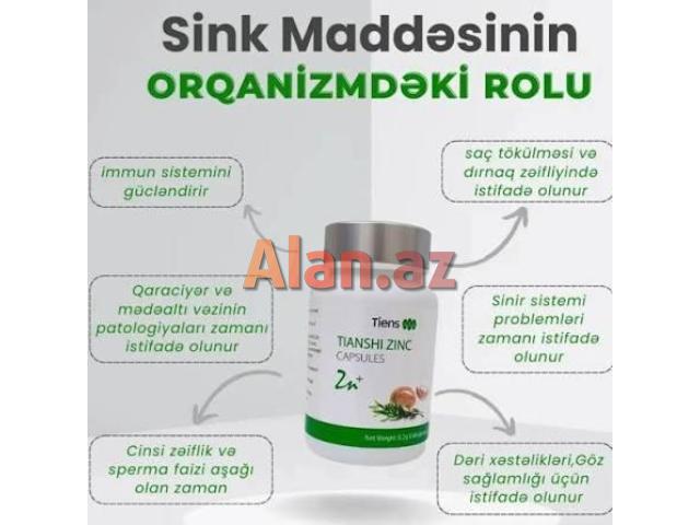 BioSink- Prostat,Göz, Dəri, Cinsi zəiflik, Saç, Dırnaq,Hamilə və s.