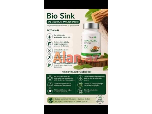 BioSink- Prostat,Göz, Dəri, Cinsi zəiflik, Saç, Dırnaq,Hamilə və s.