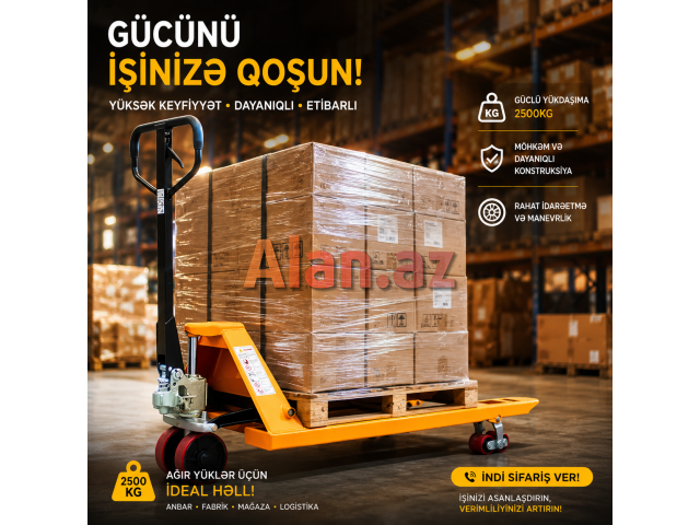 Transpalet Nyulon 2500kq