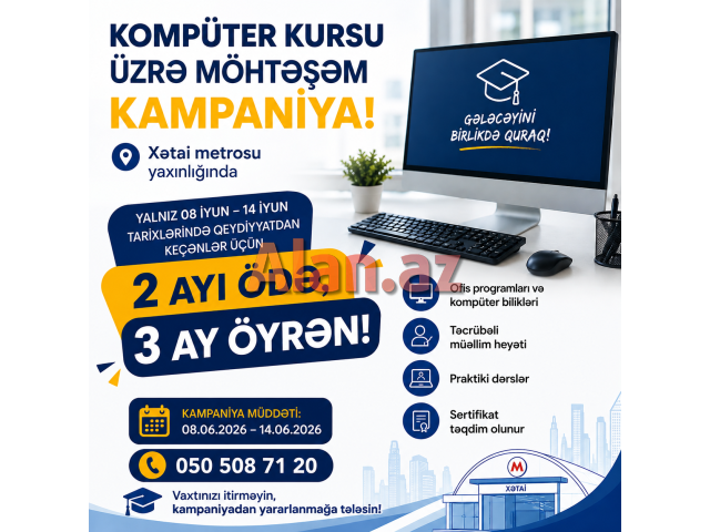 Kampaniya ofis proqramları kursu