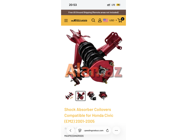 Toyota corolla coilover