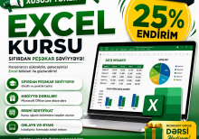 Kompüter kursu Aksiya Microsoft Excel kursu+Microsoft Office