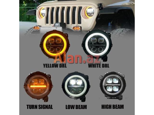 Jeep wrangler gladiator 4 lupalı fara dəsti