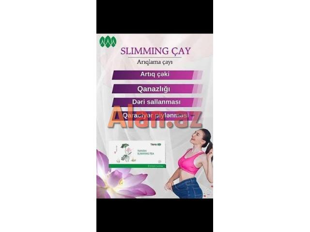 Sliming Çay -Arıqladıcı, müalicəvi, təmizləyici təbii yaşıl çay