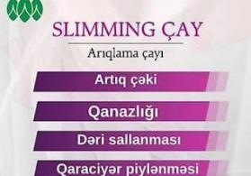 Sliming Çay -Arıqladıcı, müalicəvi, təmizləyici təbii yaşıl çay