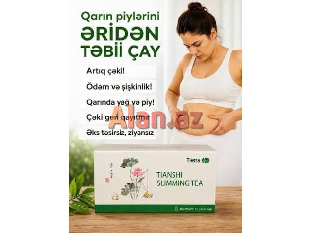 Sliming Çay -Arıqladıcı, müalicəvi, təmizləyici təbii yaşıl çay