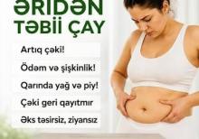 Sliming Çay -Arıqladıcı, müalicəvi, təmizləyici təbii yaşıl çay