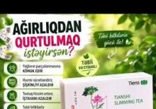 Sliming Çay -Arıqladıcı, müalicəvi, təmizləyici təbii yaşıl çay