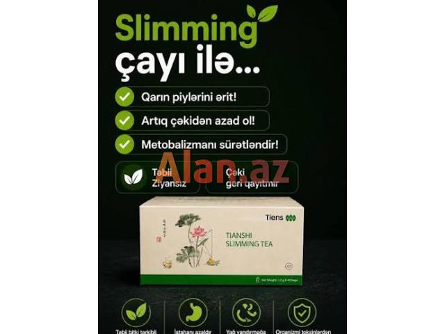 Sliming Çay -Arıqladıcı, müalicəvi, təmizləyici təbii yaşıl çay