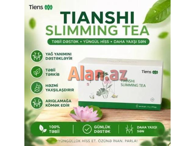 Sliming Çay -Arıqladıcı, müalicəvi, təmizləyici təbii yaşıl çay