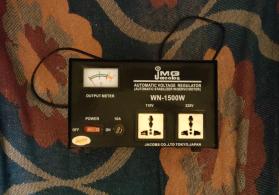 JMG Jacobs Automatic Voltage Regulator (WN‑1500W, orijinal)