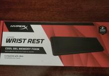 HyperX Wrist Rest (Cool Gel Memory Foam, orijinal)