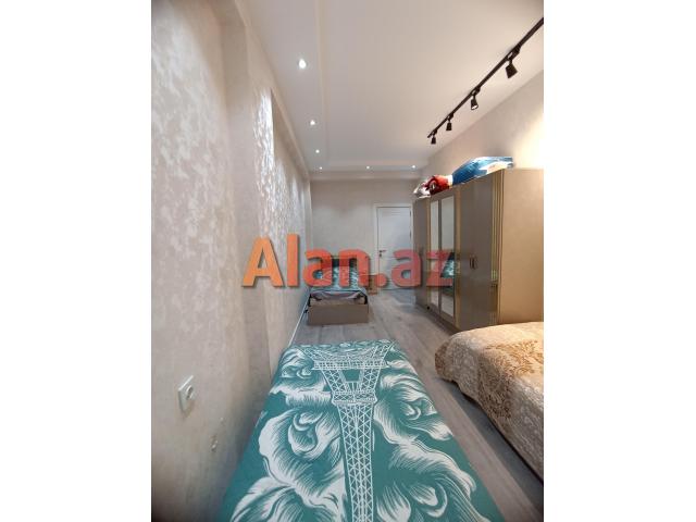 Əhmədlidə qanuni 3 otaqlı, super təmirli, əşyalı mənzil