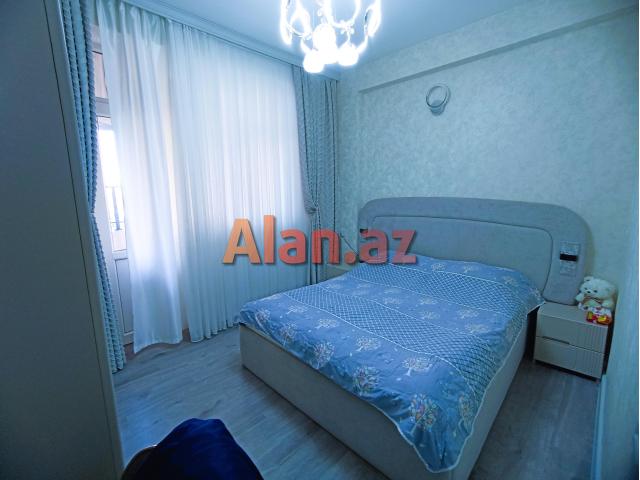 Əhmədlidə qanuni 3 otaqlı, Yeni təmirli, əşyalı mənzil