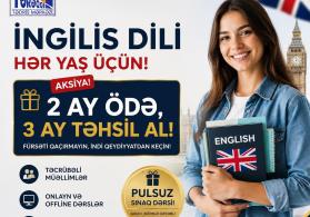 İngilis dili kursu kampaniya