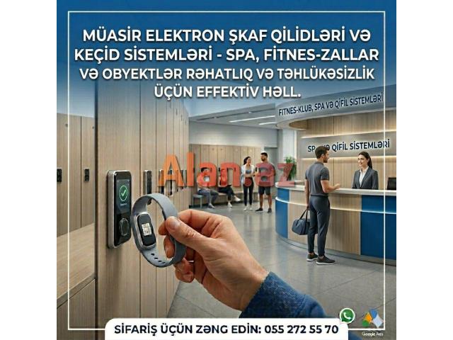 Elektron Şkaf Kilid Sistemləri    055 272 55 70