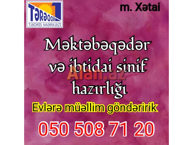 Məktəbəqədər və ibtidai sinif hazırlığı