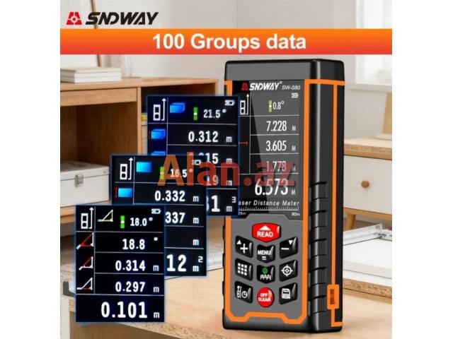 Lazer məsafəölçən SNDWAY SW-S120