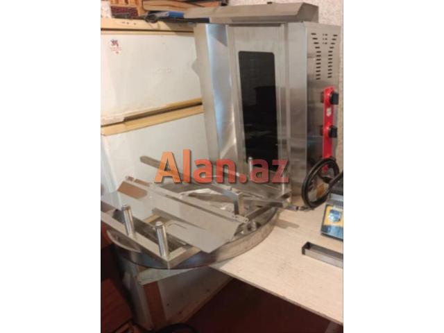 Dönər aparatı elektrik 3 gözlü.