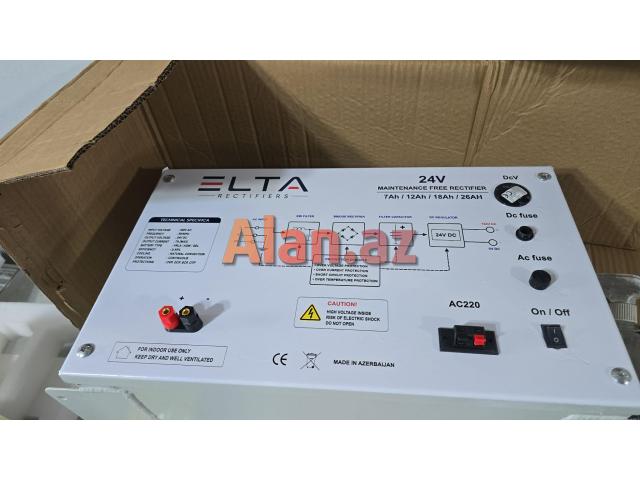 24V çıxışlı düzləndirici (rectifier) satışi Təmiri
