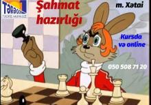 Xətai metrosu yaxınlığında şahmat hazırlığı