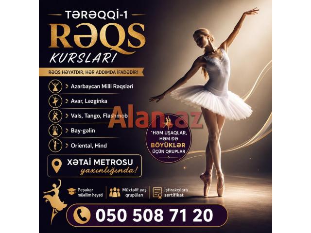 Xətai metrosu yaxınlığında rəqs və gimnastika dərsləri