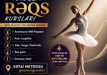 Xətai metrosu yaxınlığında rəqs və gimnastika dərsləri
