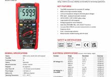 Multimetr Model: UNI-T UT 195E PRO