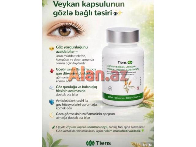 Veykan-Göz,Ürək-Qan-Damar,Mastopatiya,Mədə-Bağırsaq,Qəbzlik,Cinsi Zəif,Hamilə