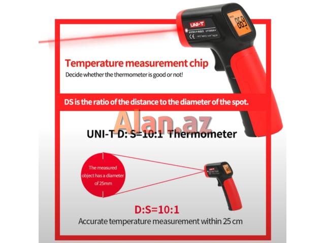 Infraqırmızı termometr UNI-T UT 300A+