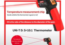 Infraqırmızı termometr UNI-T UT 300A+