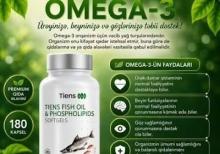 Omega-3 Balıq Yağı -İmmun Ürək-Qan-Damar Yaddaş Göz Beyin Oynaq Dəri Hamilə