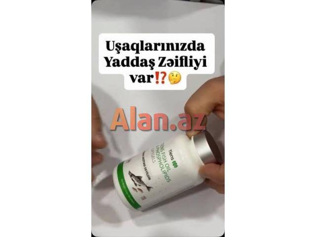 Omega-3 Balıq Yağı -İmmun Ürək-Qan-Damar Yaddaş Göz Beyin Oynaq Dəri Hamilə