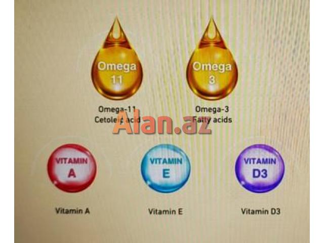 Omega-3 Balıq Yağı -İmmun Ürək-Qan-Damar Yaddaş Göz Beyin Oynaq Dəri Hamilə